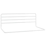 Vidaxl Bedhek Toddler (76-137) x55 cm żelaza biała