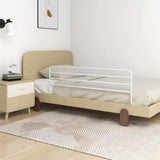 Vidaxl Bedhek Toddler (76-137) x55 cm żelaza biała