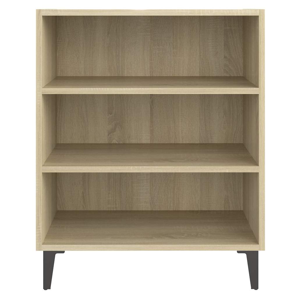 Vidaxl dressoir 57x35x70 cm bewerkt hout sonoma eikenkleurig