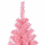 Vidaxl kunstkerstboom ze standardowym 240 cm PVC Róż