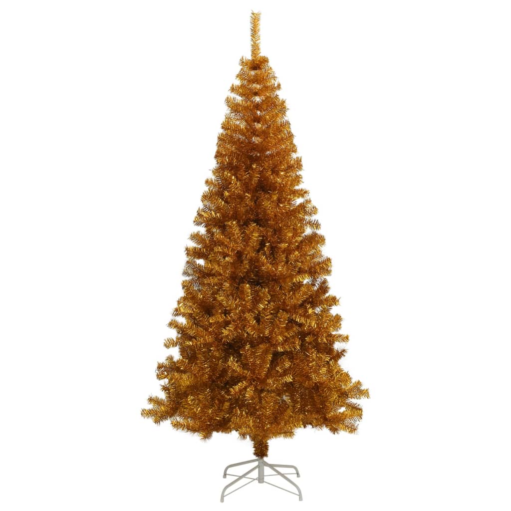 Vidaxl kunstkerstboom ze standardowym 240 cm złota