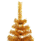 Vidaxl kunstkerstboom ze standardowym 240 cm złota