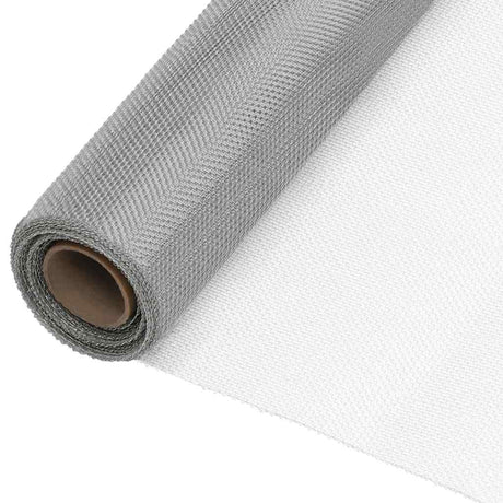 Siatka Vidaxx 80x500 cm stal nierdzewna w kolorze srebrnym