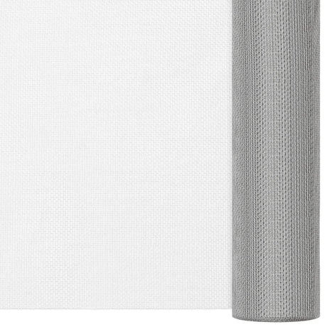 Vidaxl Mesh 112x1000 cm ze stali nierdzewnej w kolorze srebrnym