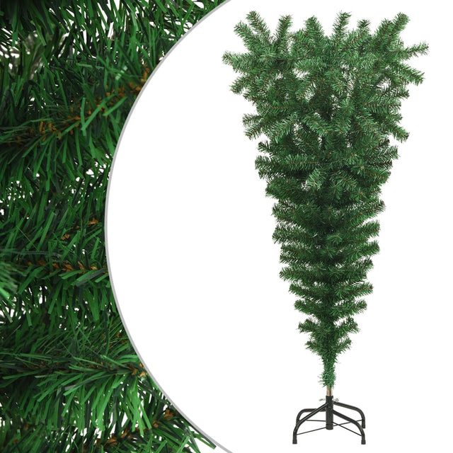 Vidaxl Kunstkerstboom odwrócony o standardowe zielone 120 cm