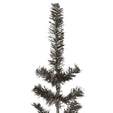 Vidaxl Choinka wąska 210 cm czarna