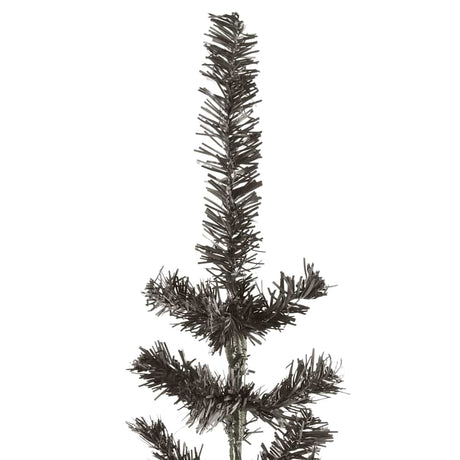 Vidaxl Choinka wąska 210 cm czarna
