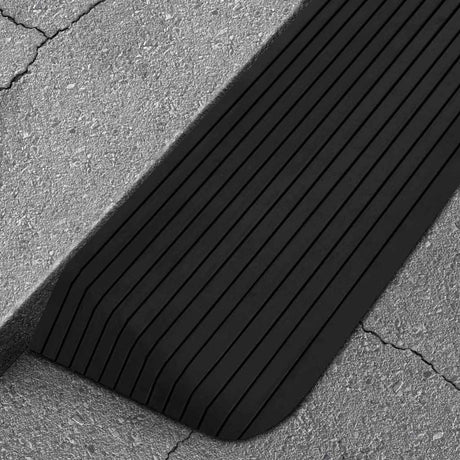 Vidaxl Próg Pomoc 110x41x5 cm guma