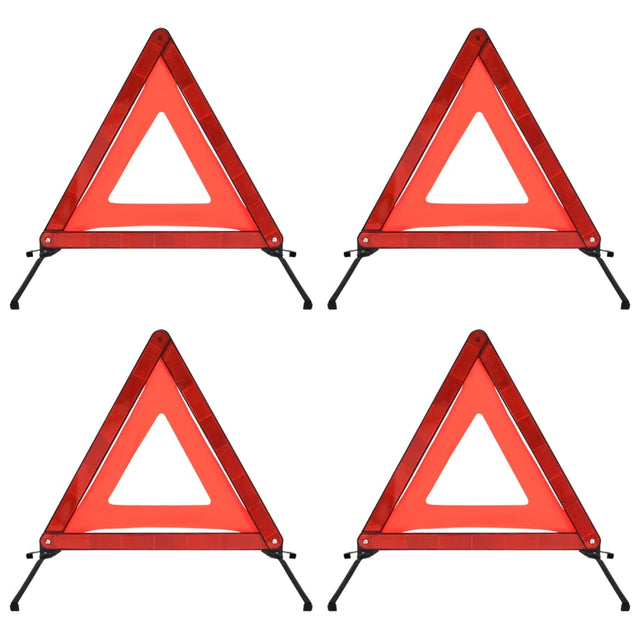 Vidaxl War Drunks 4 PCS 56.5x36.5x44,5 cm czerwony