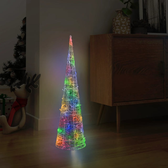 Vidaxl Light Cone Dekoracyjne LED wielopolowe akryl 90 cm