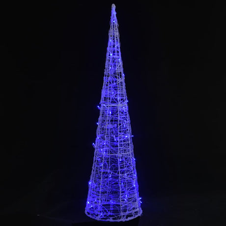 Vidaxl Light Cone Dekoracyjne LED Blue 120 cm akryl