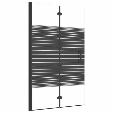 Vidaxl Shower Excosure Clunbapible 80x140 cm czarny