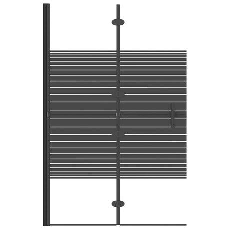 Vidaxl Shower Excosure Clunbapible 80x140 cm czarny