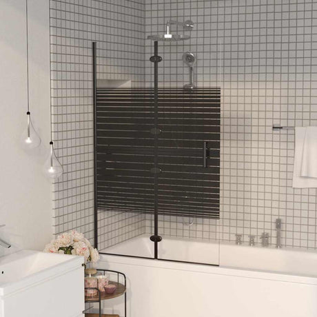 Vidaxl Shower Excosure Clunbapible 80x140 cm czarny