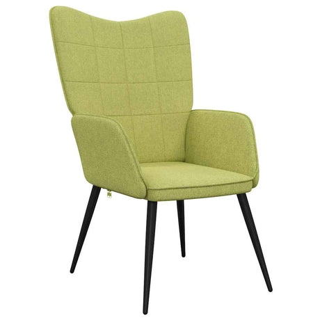 Vidaxl relaxstoel stof groen