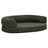 Ergonomiczne lniane łóżko vidaxl 75x53 cm polar