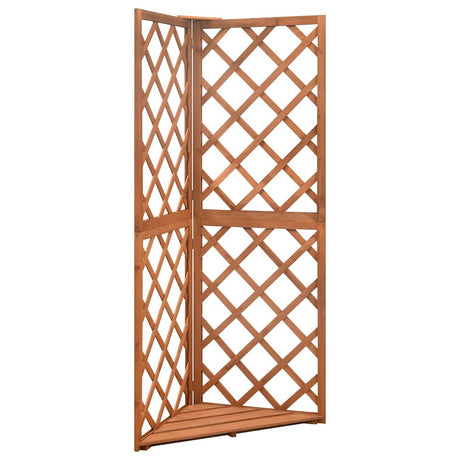 Vidaxl Latwerk Corner Model 50x50x145 cm stałe sosn