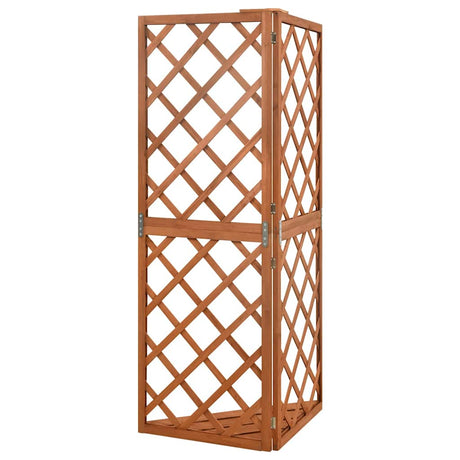 Vidaxl Latwerk Corner Model 50x50x145 cm stałe sosn