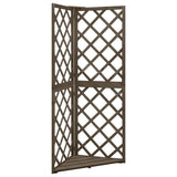 Vidaxl Latwerk Corner Model 50x50x145 cm stałe sosn