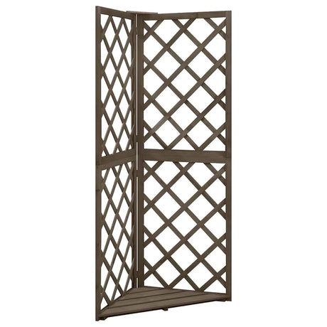 Vidaxl Latwerk Corner Model 50x50x145 cm stałe sosn