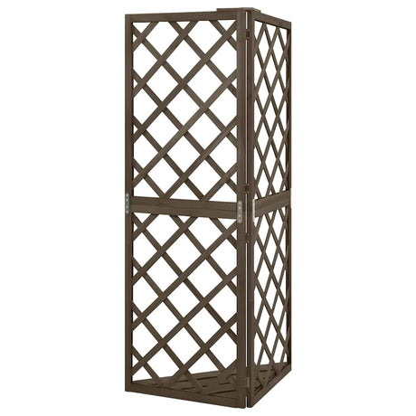 Vidaxl Latwerk Corner Model 50x50x145 cm stałe sosn