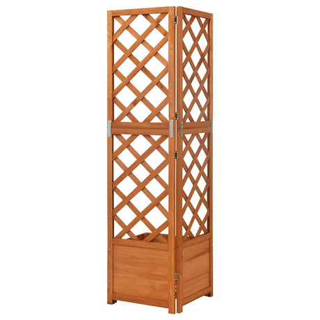 Vidaxl Latwerkplantenbak Corner Model 40x40x150 cm stałe sinewood