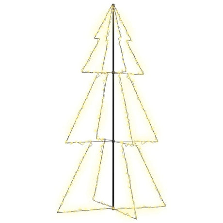 Vidaxl Kegelkerstboom 300 LED wewnątrz i na zewnątrz 120x220 cm