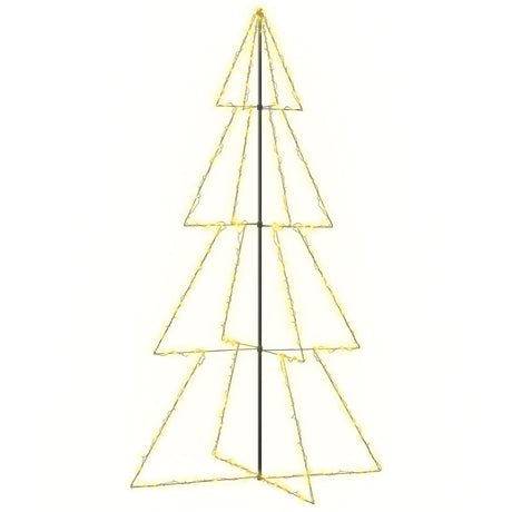 Vidaxl Kegelkerstboom 360 LED wewnątrz i na zewnątrz 143x250 cm
