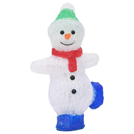 Vidaxl Christmas Figure Snowman LED wewnątrz i na zewnątrz 30 cm akryl