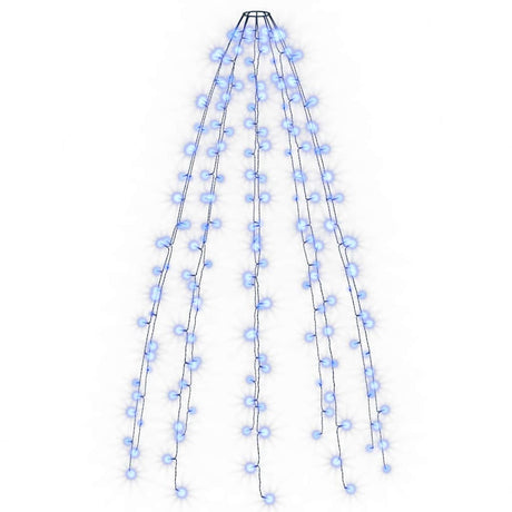 Oświetlenie choinki vidaxl z 180 diodami LED Blue Net 180 cm