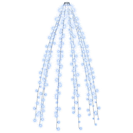 Oświetlenie choinki vidaxl z 250 diodami LED Blue Net 250 cm
