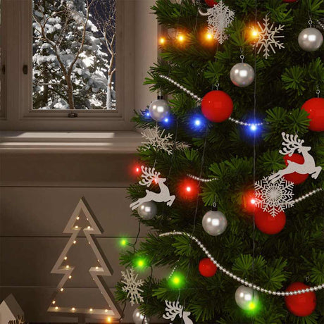 Vidaxl 5 St Light Garland z 200 diodami słonecznymi w kolorze zewnętrznym