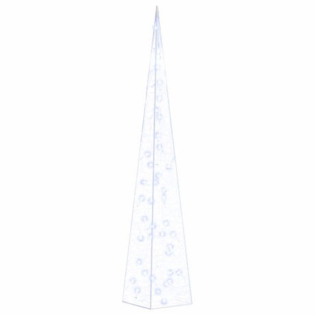 Vidaxl Light Cone Dekoracyjna LED 90 cm akrylowa niebieska