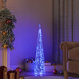 Vidaxl Light Cone Dekoracyjna LED 90 cm akrylowa niebieska