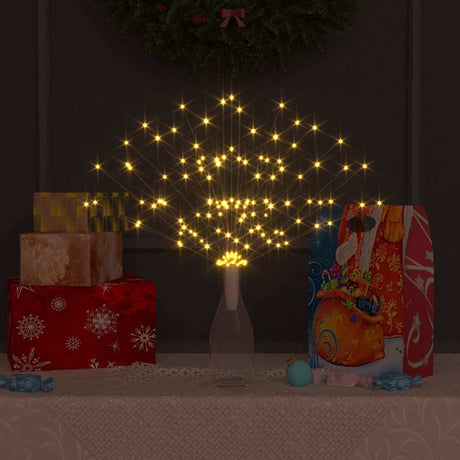 Vidaxl kerstverlichting vuurwerk 140 led's buiten 20 cm warmwit