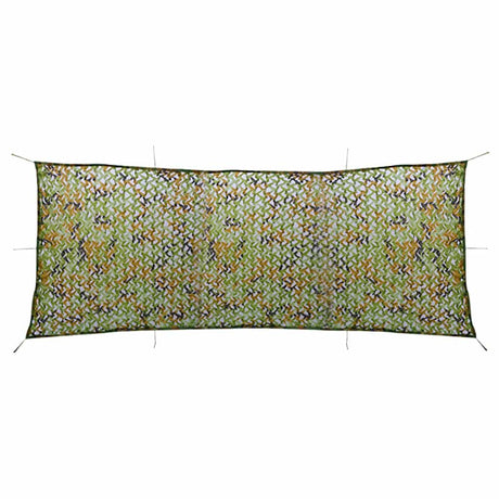 Vidaxl Camuflagenet z torbą do przechowywania 1,5x5 m zielony