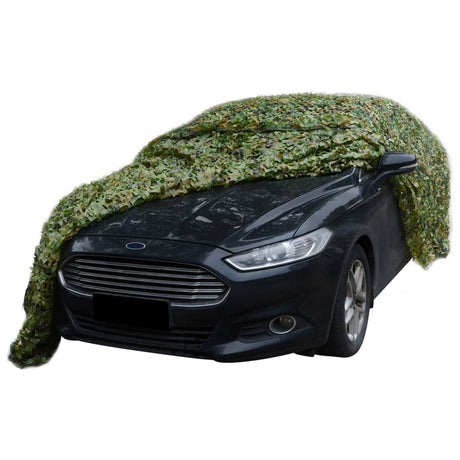 Vidaxl Camuflagenet z torbą do przechowywania 3x8 m zielony