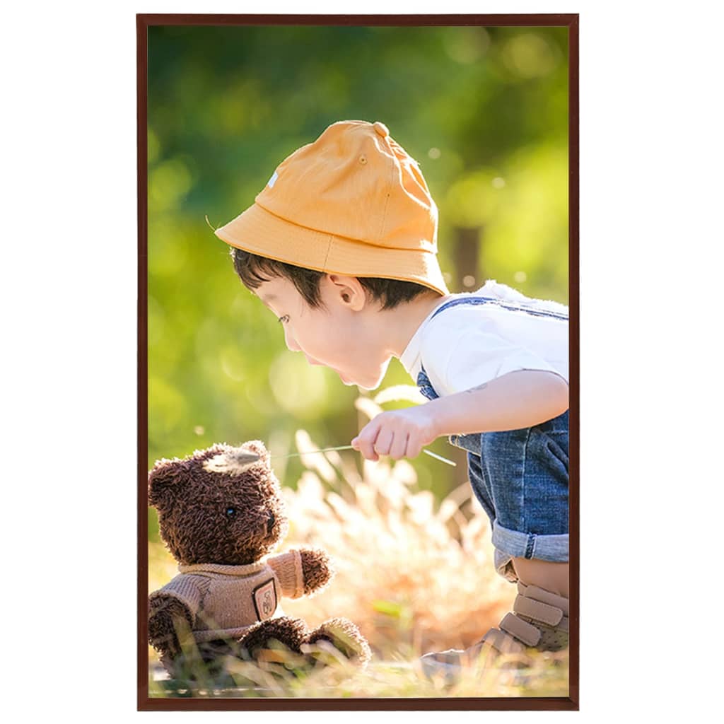 Vidaxl Photo Rames 3 szt. Dla tabeli 13x18cm MDF Brons w kolorze