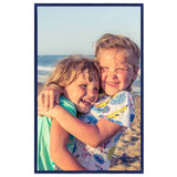 Vidaxl Photo Rames 3 szt. Dla tabeli 13x18 cm MDF Blue