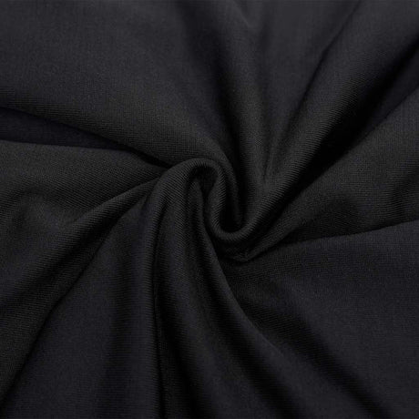 Vidaxl Four -SEATER Bank Cover Stretch Poliester Jersey Black