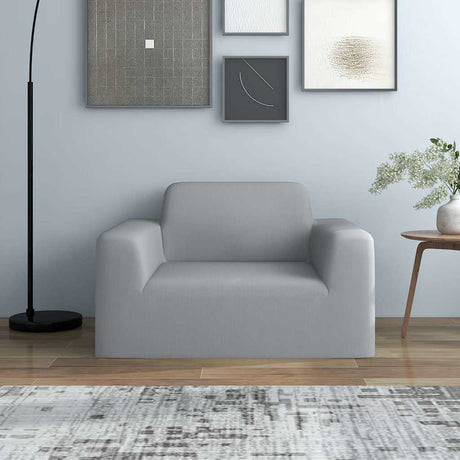 Vidaxl Stretch Meble Cover for Bank Grey poliester koszulki