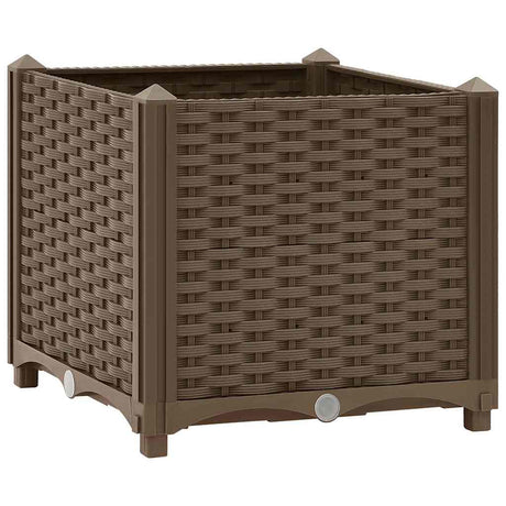 Sadzarka vidaxl podniesiona 40x40x38 cm polipropylen