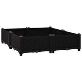 Vidaxl plantenbak verhoogd 80x80x23 cm polypropyleen