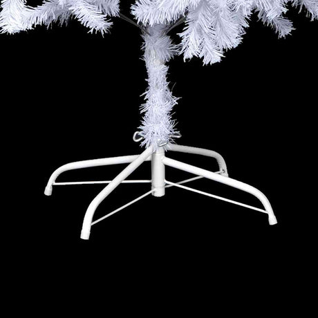 Vidaxl Kunstkerstboom z oświetleniem i kulkami świątecznymi 910 gałęzie 210 cm