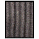Vidaxl portier 60x80 cm w paski beżowy