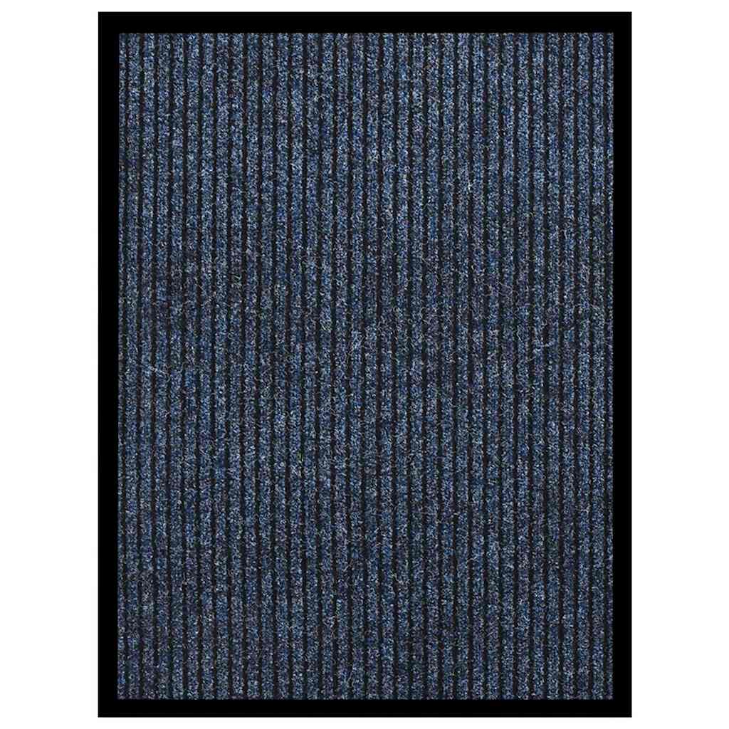 Vidaxl portier 60x80 cm w paski niebieski