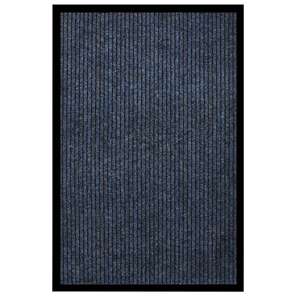 Vidaxl portier 80x120 cm w paski niebieski