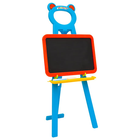 Vidaxl Children's Fibre z tablicą i tablicą 2-w-1