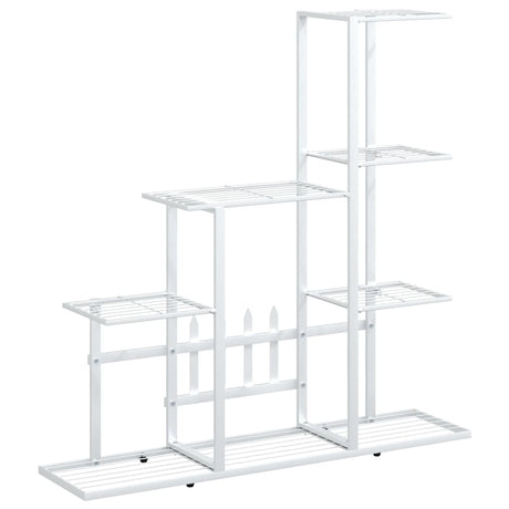 Vidaxl Flower Standard 94,5x25x88 cm Metal White
