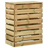 Vidaxl Garden Compost Bins 3 St 80x50x100 cm impregnowane drewno sosnowe